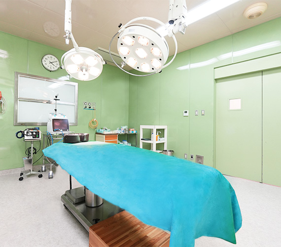 日帰り手術対応